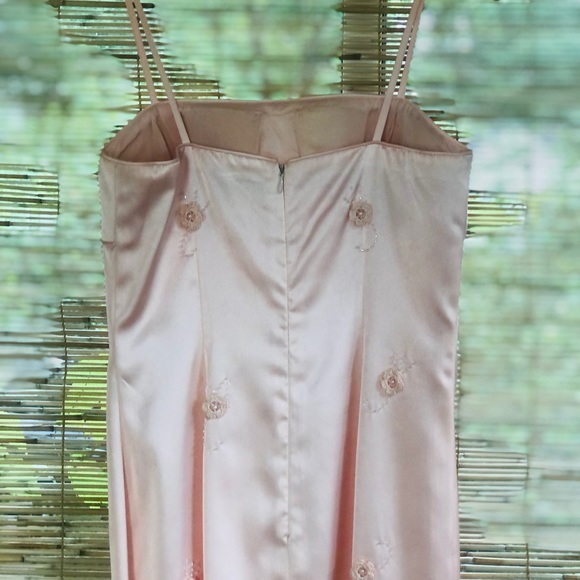 CACHE Vintage Fringe Dress w/ embroidery - Picture 8 of 10